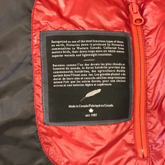 Rare Canada Goose Branta Black Label Lightweight Down Jacket - Picture 6 of 7